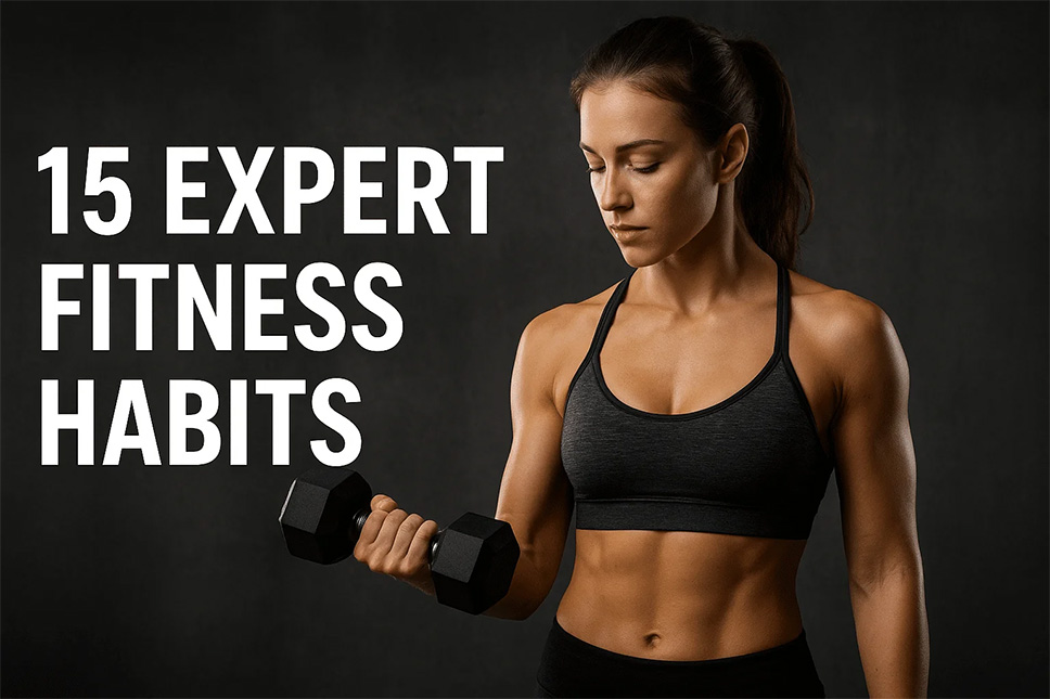 Image of woman doing bicep curl for StunningMotivation magazine