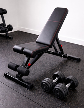adjustable weight bench for a home-gym article by Yogagrit.com